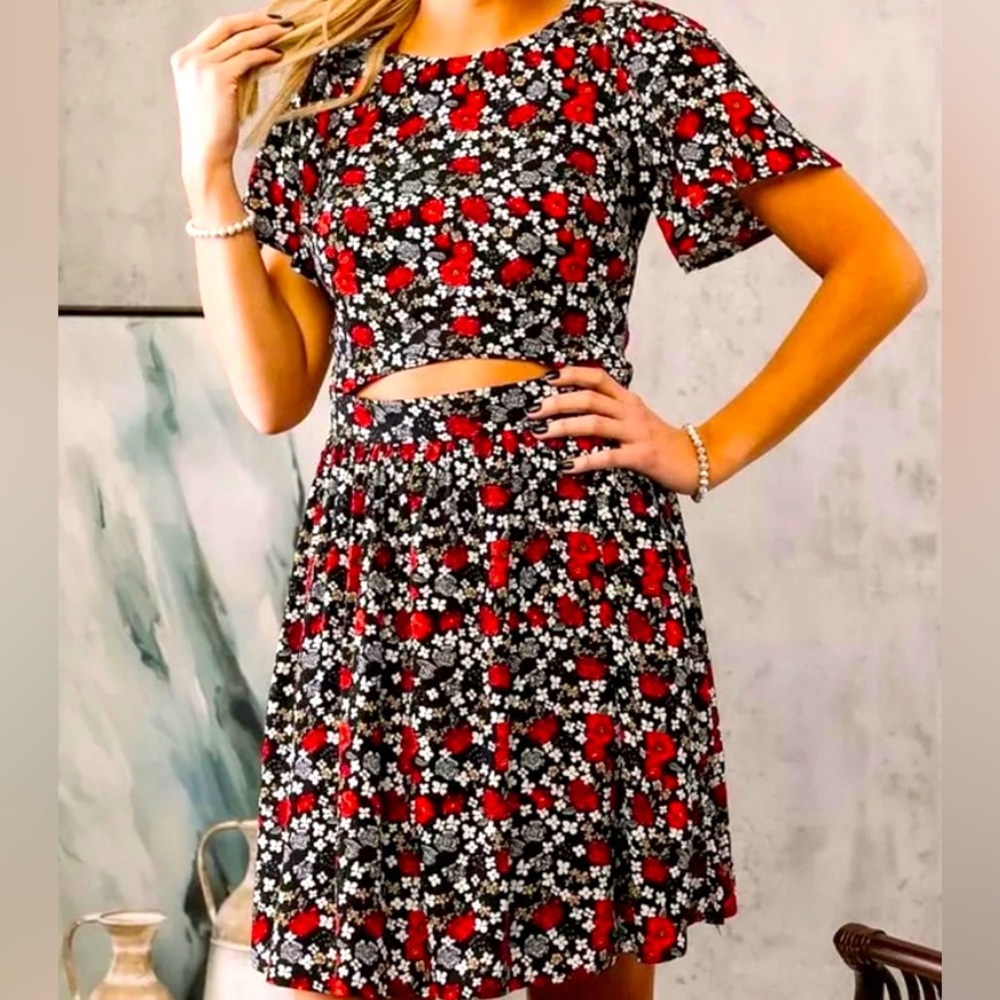 Willow & Root Floral Dress